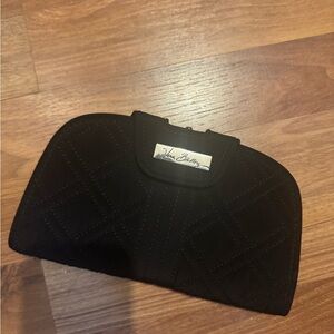 Vera Bradley Black Quilted Clutch